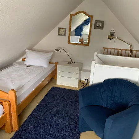 公寓 Strandflieder Backbord 诺德奈